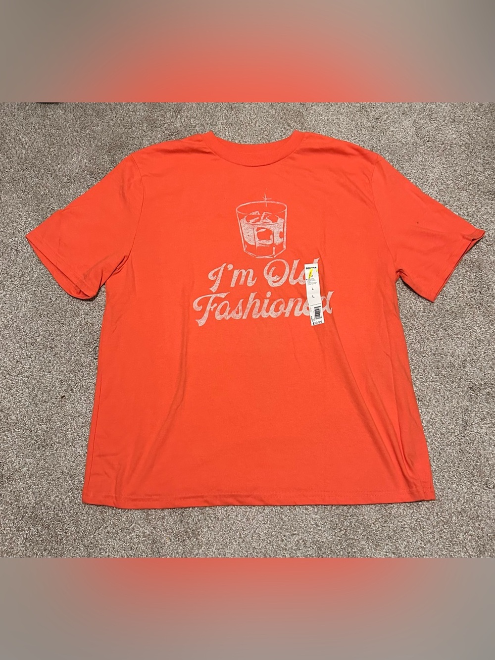 Sonoma Coral 'I'm Old Fashioned' Tee